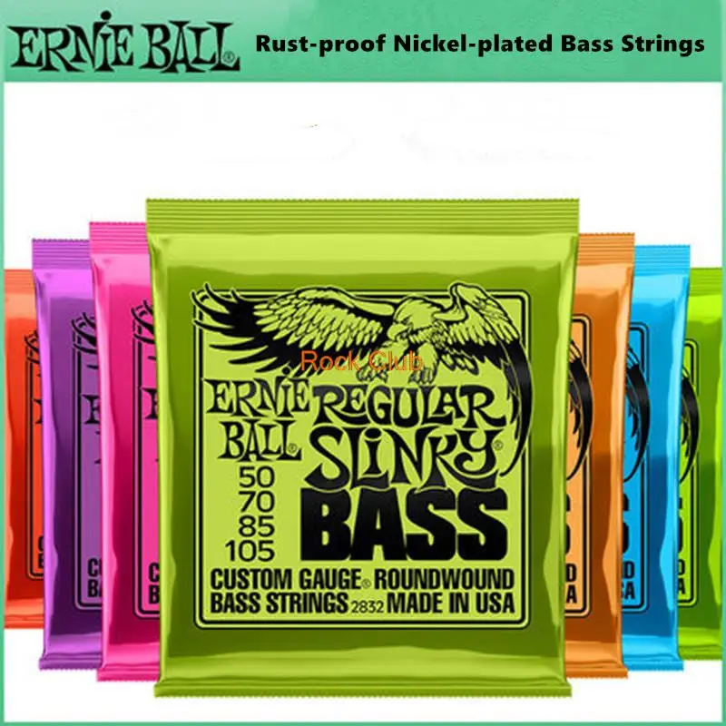 

Ernie Ball басовые струны гибридные спутанные никелированные нержавеющие 5 4 басовые струны Музыкальные инструменты эликсир басовые струны 14077