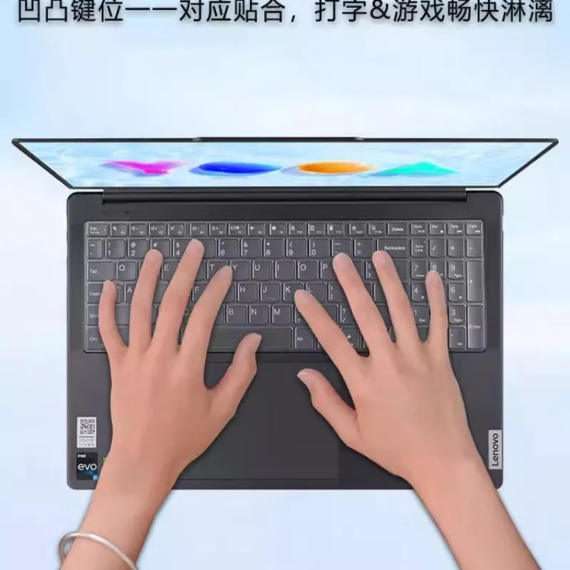 Чехол из ТПУ для Lenovo YOGA Pro16s 2023 16 дюймов чехол клавиатуры ноутбука IRP8 прозрачный