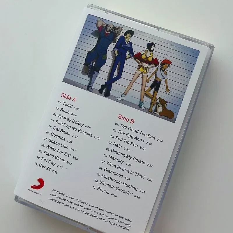 Кассета с саундтреком к японскому аниме Cowboy Bebop (OST) от Йоко Канно, Star Cowboy, новая, нераспечатанная (art.: 3920dc08738ed) - 3920dc08738ed