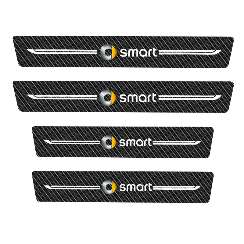 Автомобильные наклейки 4 шт. защита от царапин на порог двери для смартфона