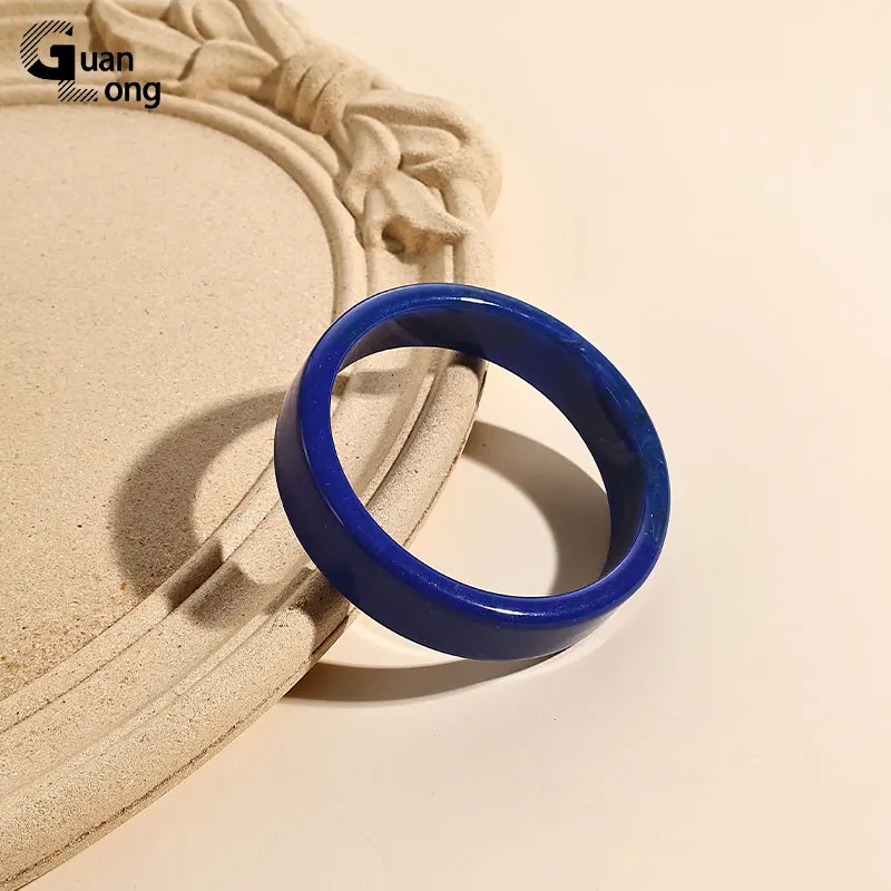 GuanLong Модный корейский разноцветный браслет в стиле панк для женщин индийские