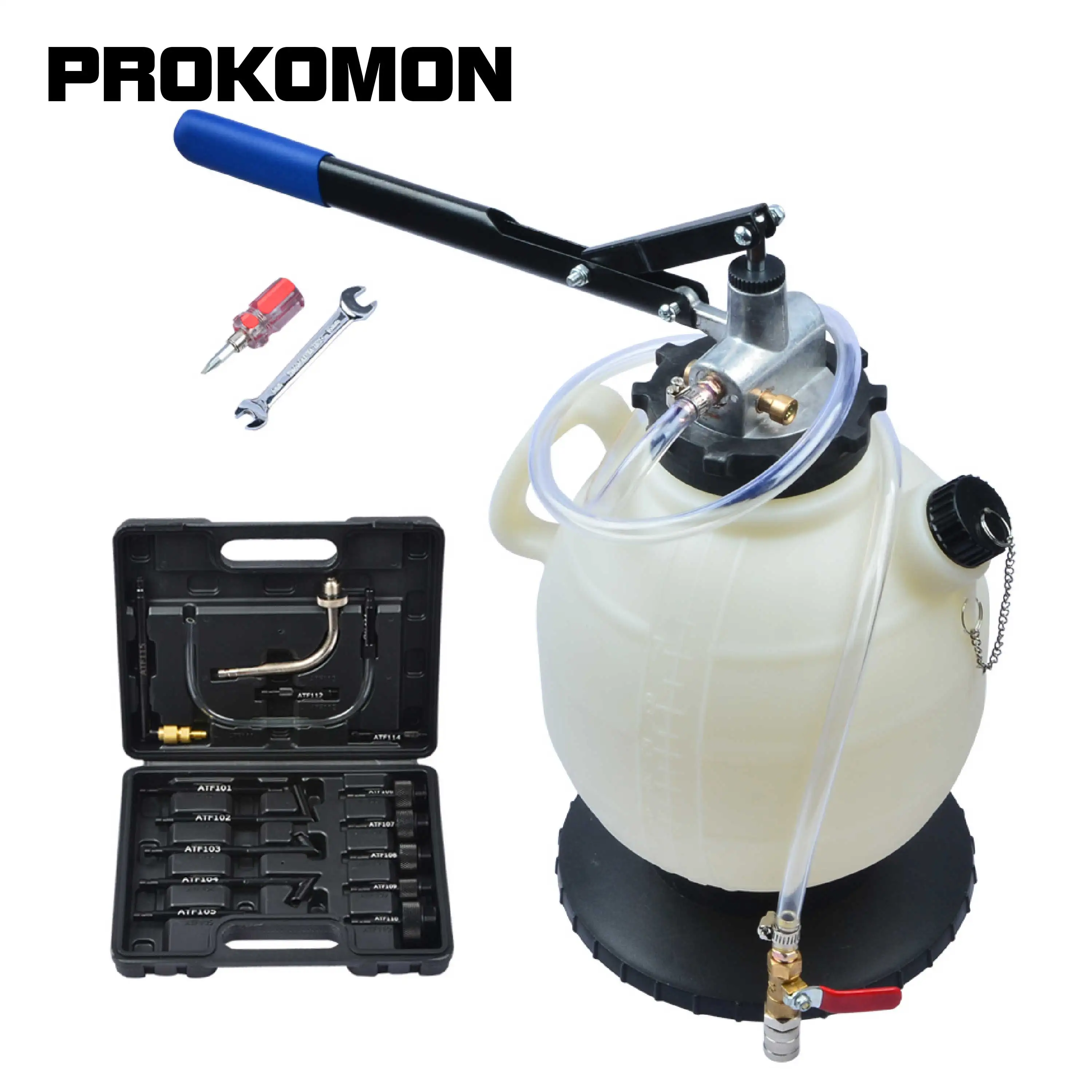 

Prokomon 7.5L Hand Transmission Oil Filling Device Machine Gearbox Oil Filler Change Tool Toolkit