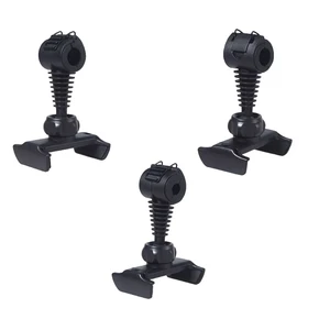 63HD Car Phone Bracket Car Rear Headrest Hook Organizers Car Buckle Type Mobile Base