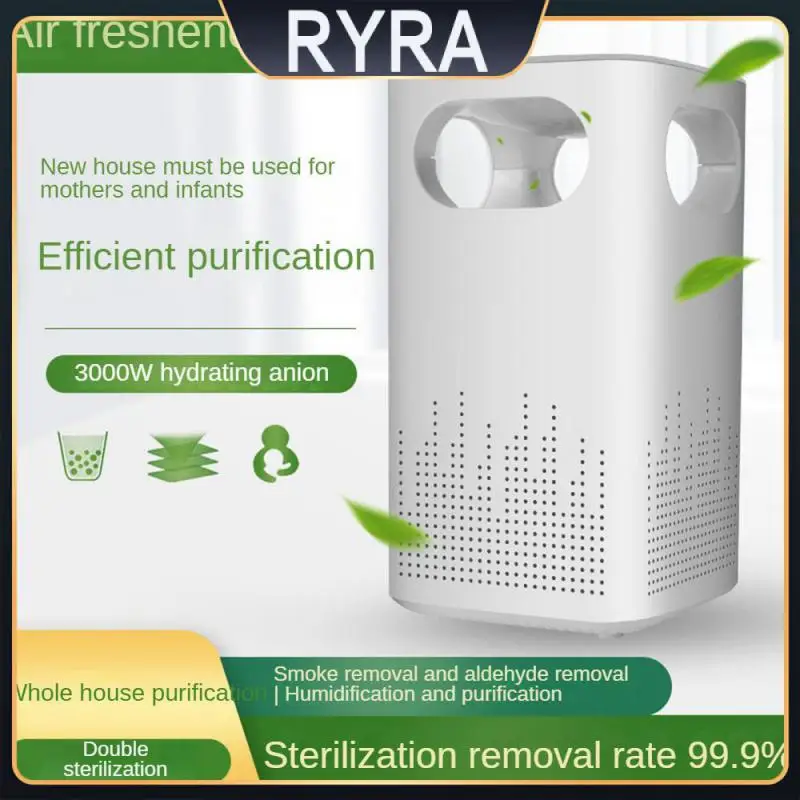 

Negative Ion Fast Air Fresh Uv Air Purifier White Protable Air Freshener High Efficient Air Cleaner Diffuser Low Noise