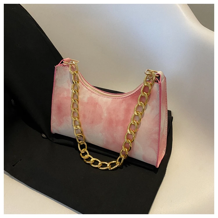 

Женская сумка через плечо, с цепочкой и ремешком