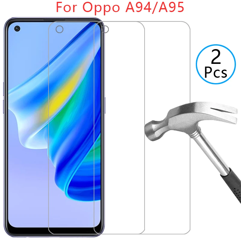 

case for oppo a94 a95 4g 5g cover tempered glass on oppoa94 oppoa95 a 94 95 94a 95a protective phone coque bag 360 opp opo appo