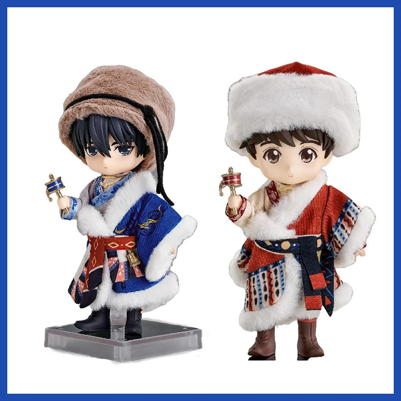 

Pre Sale The Lost Tomb Anime Figures Cartoon Model Zhang Qi Ling Wu Xie Q Version Figure Models Movable Doll Anime Toys Gifts