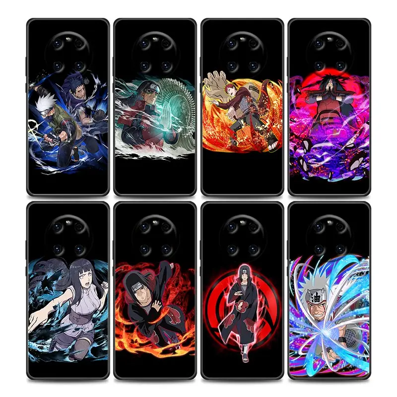

Naruto 3D Akatsuki Uchiha Mobile Phone Shell for Huawei Y6 Y7 Y9 2019 Y6p Y8s Y9a Y7a Mate 10 20 40 Pro Lite RS Silicone Case