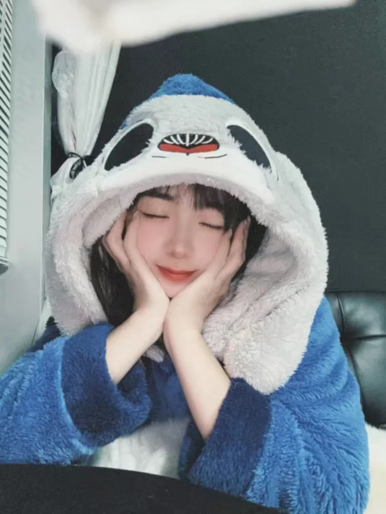 Disney Zootopia Judy Kawaii Коралловый бархатный домашний костюм для женщин Милый мультфильм