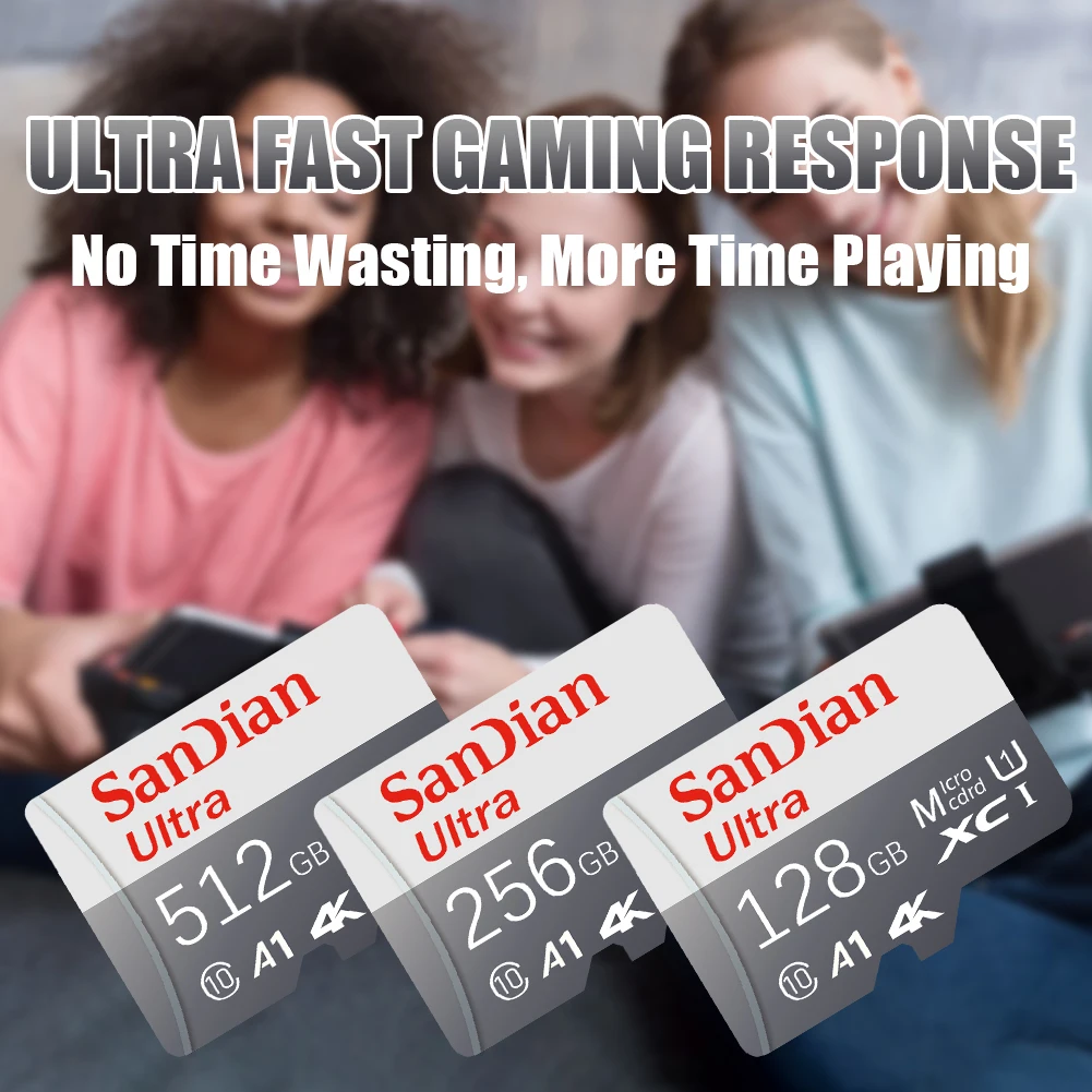 Оригинальная высокоскоростная мини-карта памяти емкостью 2 ТБ 1 класс 10 карта Micro