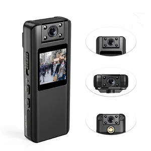 BOBLOV A22 Mini Digital Camera 1080P HD Screen Portable Magnetic Night Vision Small Camcorder Bodyca