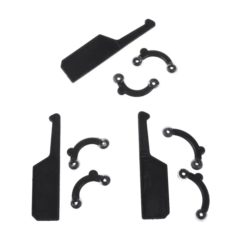 

1 комплект, 3 размера, цвет черный