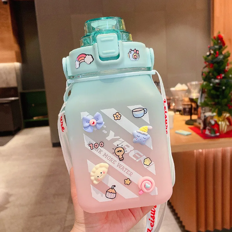 Креативная банка для конфет объемом 1 5 л квадратная пластиковая бутылка воды с