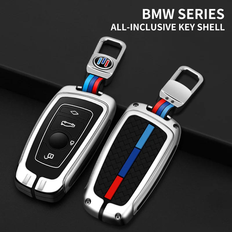 

Zinc Alloy Car Remote Key Case Cover Shell for BMW Series 1 3 5 7 X1 X3 X4 X5 F10 F15 F16 F20 F30 F18 F25 M3 M4 E34 Accessories