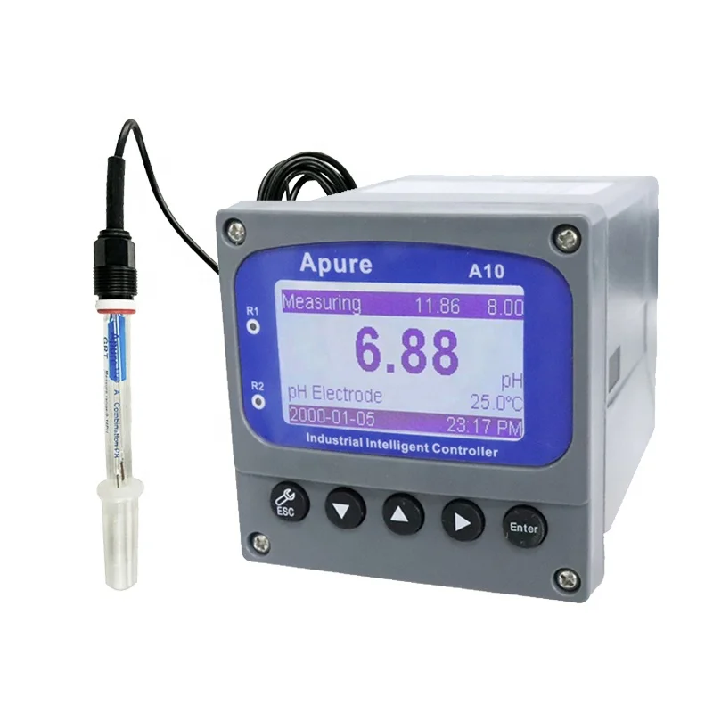 

Digital LCD AUTO bench top ph meter ph panel meter for drinking water