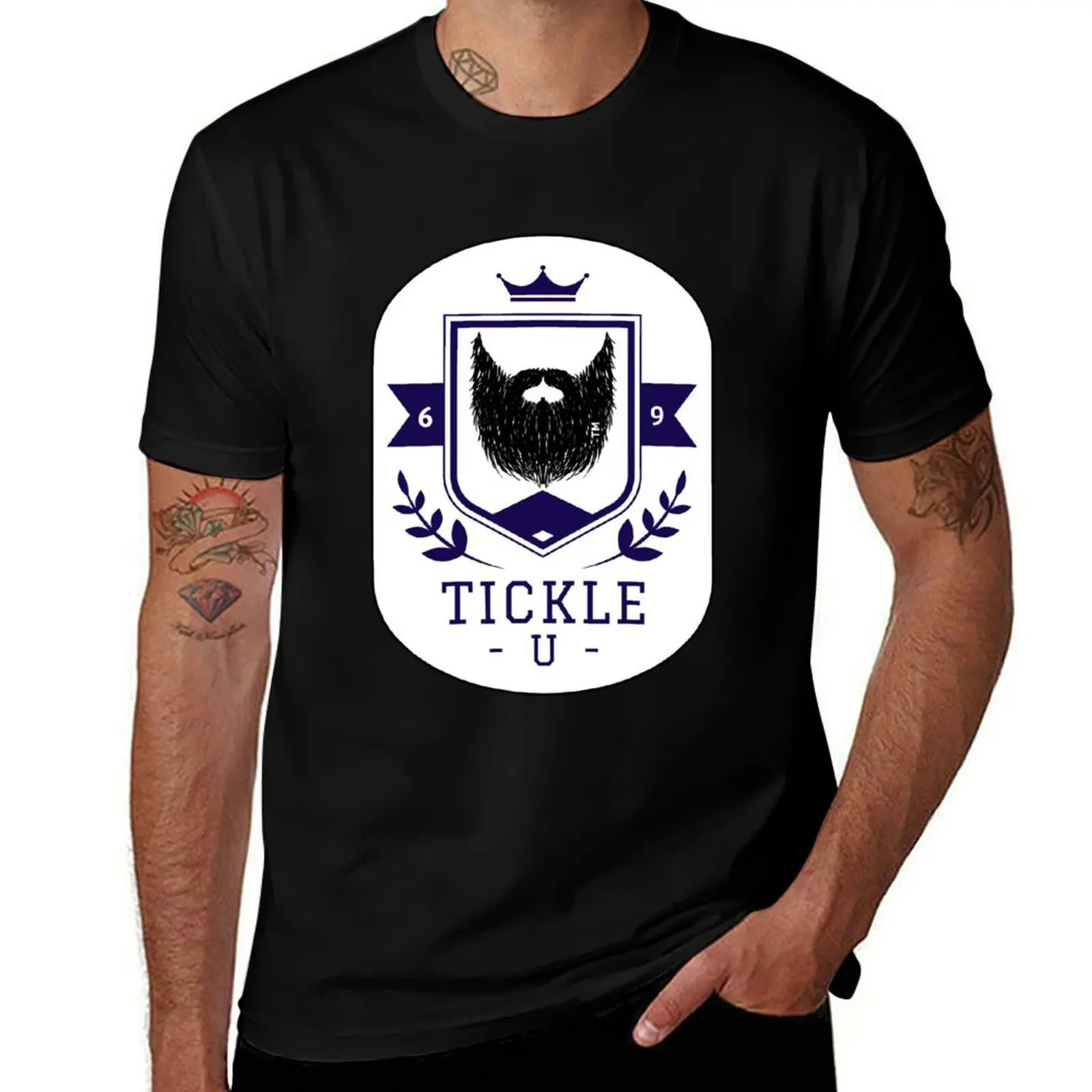 Футболки Tickle U мужские хлопок