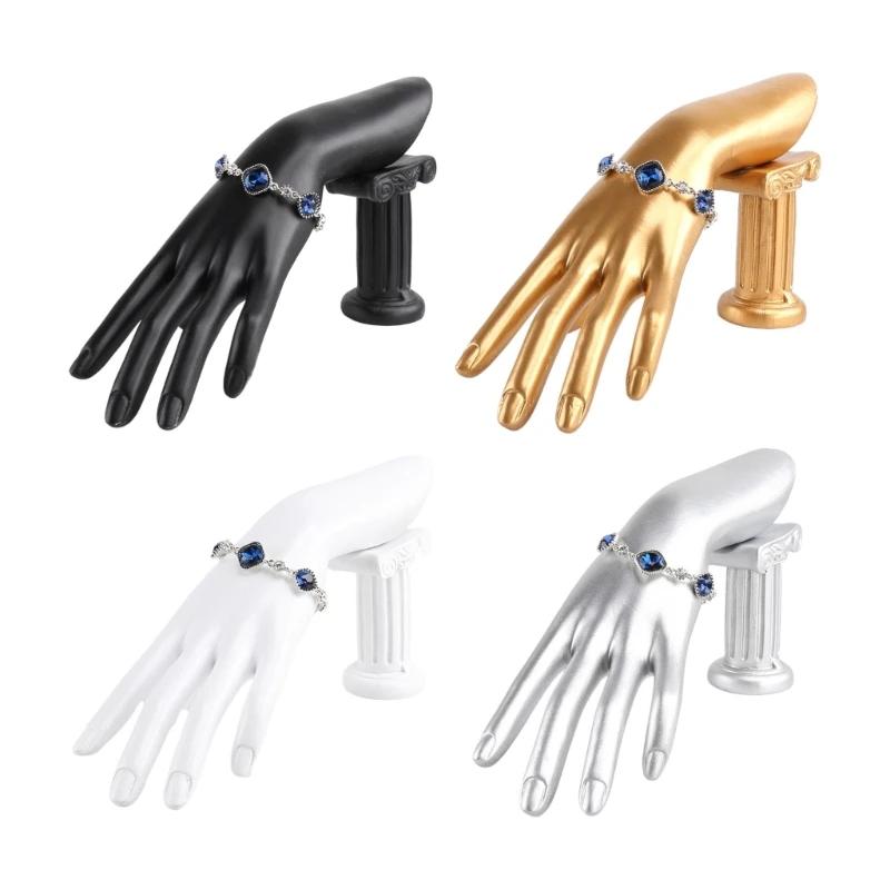 

Mannequin Hand Finger Glove Rings Bracelet Bangle Jewelry Display Stand Dropship