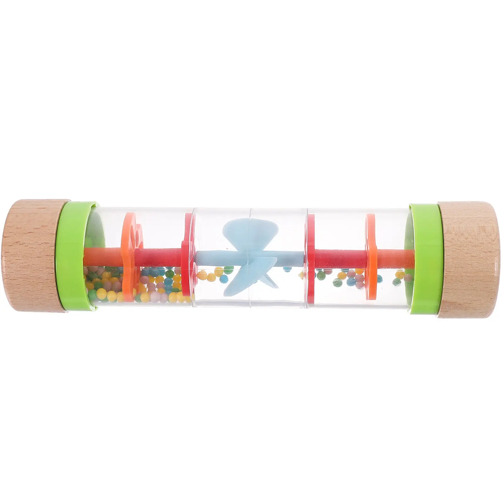 Фото Музыкальный инструмент Rainmaker Rain Sound Stick: креативная развивающая игрушка для улучшения слуха, зрения и когнитивного развития у малышей №2