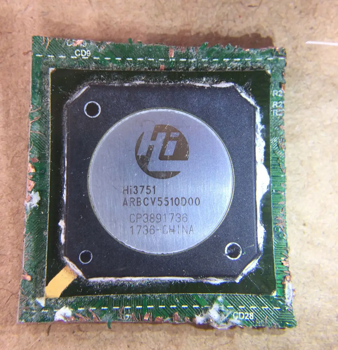 

Режущая пластина HI3751ARBCV5510D00 BGA