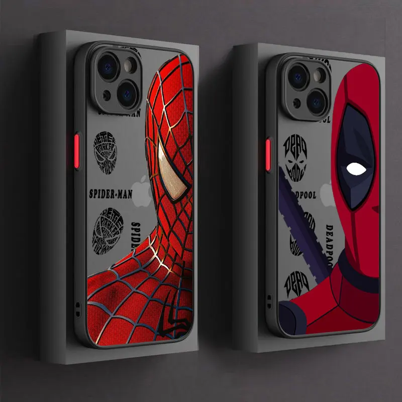 Фото Крутой чехол для телефона с изображением Человека-паука Marvel для Samsung Galaxy A17 A07 A56 A36 A26 A55 A14 A54 A15 A24 A25 A73 A25 A24 4G 5G №2
