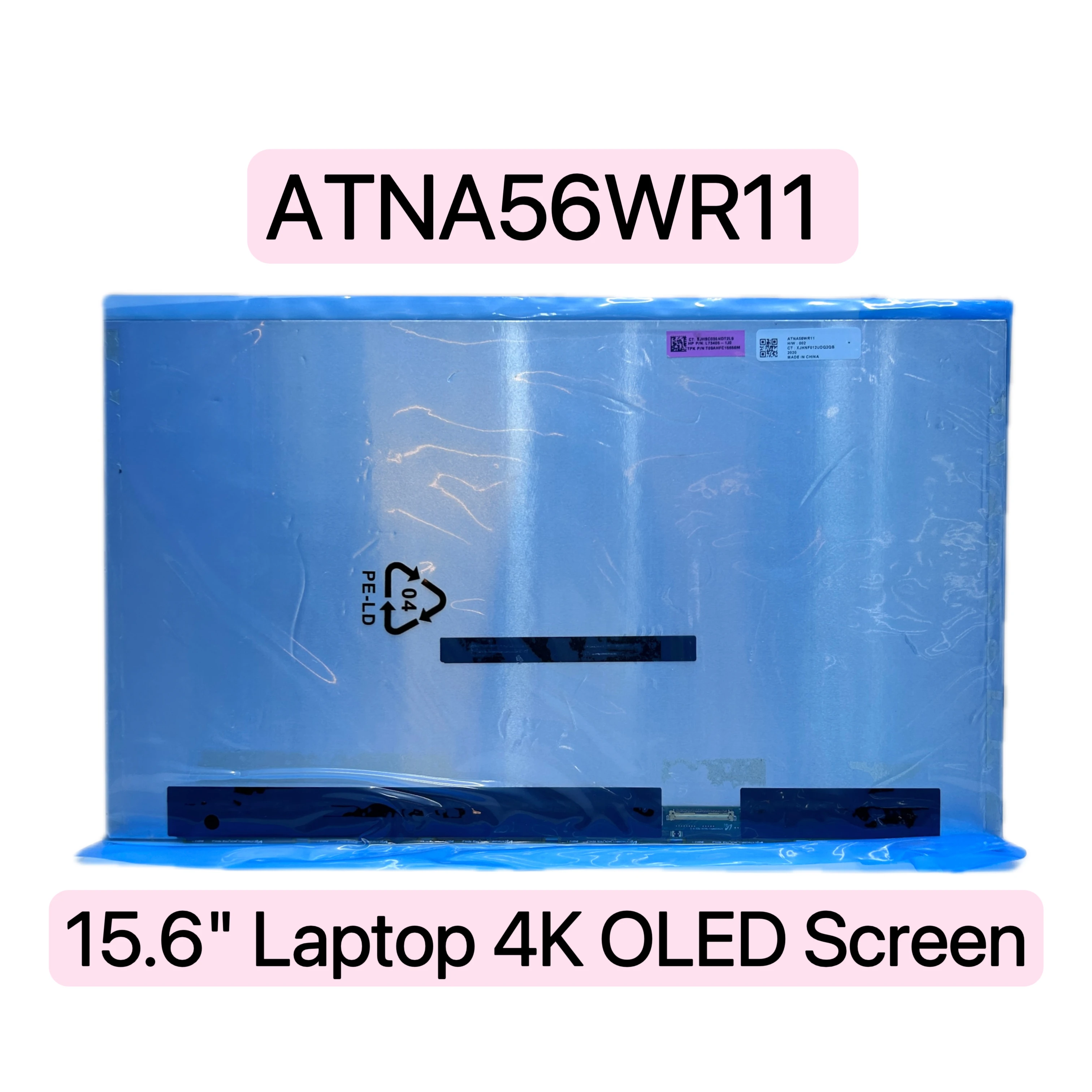 

ATNA56WR11 For HP Spectre x360 Mod 15-eb0053dx P/N L73405-1J0 TPK P/N: T09AHFC15656M OLED Laptop LCD Screen 3840*2160 4K 15.6''