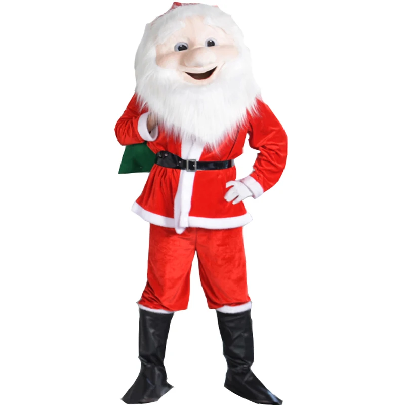 

Костюм Санта Клауса, костюм снеговика для взрослых, одежда, рождественское платье