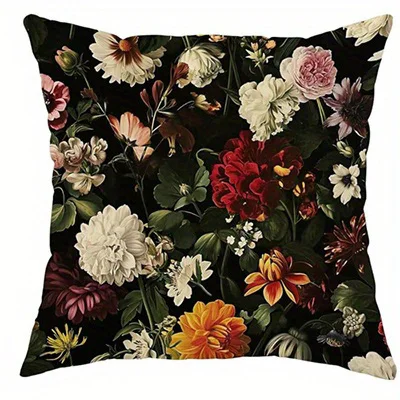 

Наволочки из полиэстера велюра с цветочным принтом 40x40/45x45/50x50/60x60 см