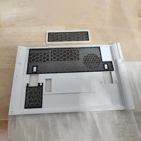 Охлаждающая Модифицированная задняя панель Пылезащитный фильтр для Legion Go рассеиватель тепла Жесткий Корпус Полый задняя крышка для Legion Go модифицировать Par V4U8