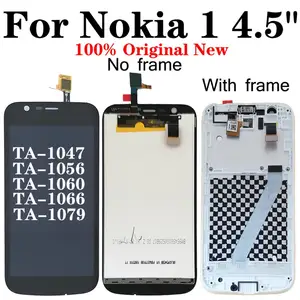 Shyueda 100% Original New AAA+ For Nokia 1 4.5  TA-1047 TA-1056 TA-1060 TA-1066 TA-1079 LCD Display Touch Screen Digitizer