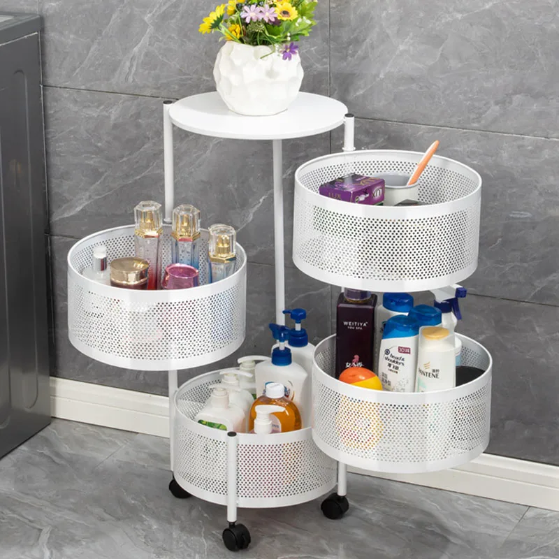 5 ярусов корзина для фруктов кухни рынка хранения с колесами кладовая овощей