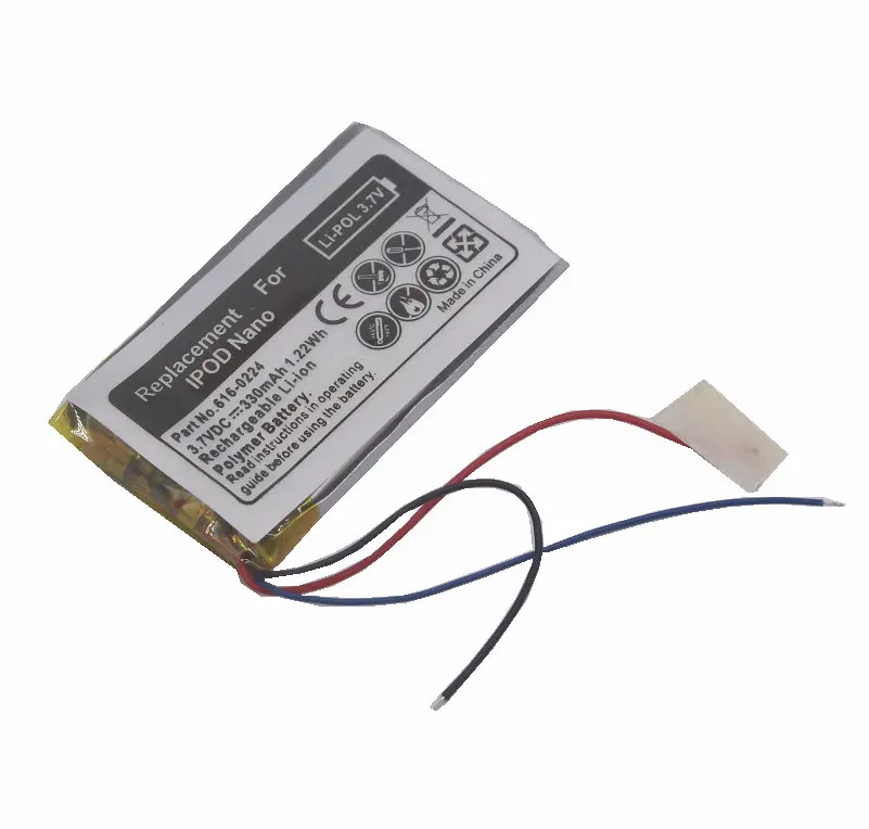 Аккумулятор A1137 616-0223 616-0224 для iPod Nano 1 1-го поколения ГБ 2 4 Гб MP3 Nano1 10 шт./партия |