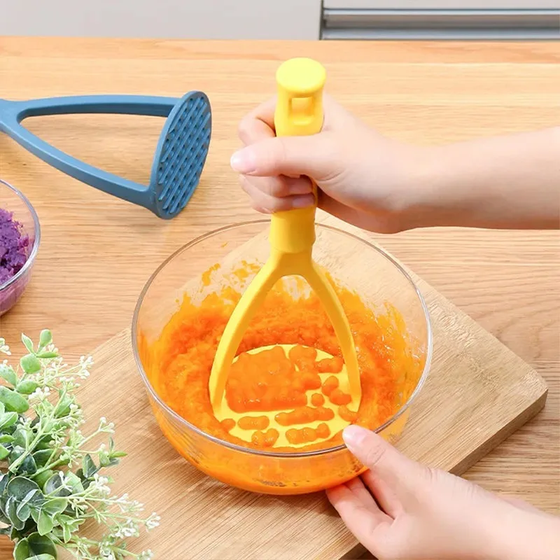 

Potato Masher Carrot Press Mud Tool Manual Fruit Vegetable Processor With Handle Kitchen Accessory Useful For Home Gadget