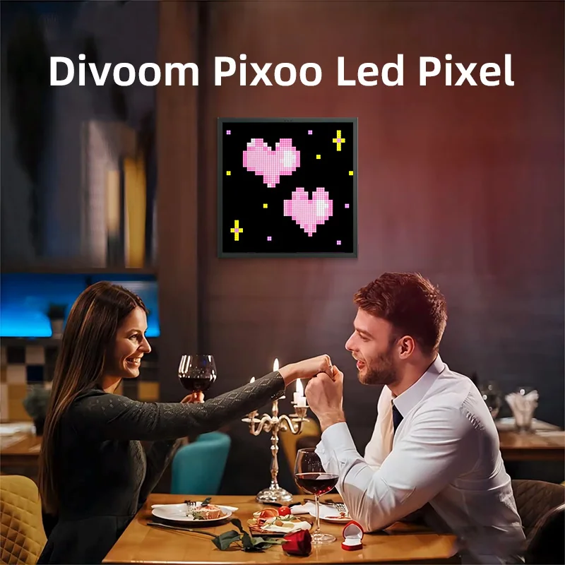 Divoom Pixoo-64 WiFi Pixel Cloud цифровая фоторамка с управлением через приложение 64X64