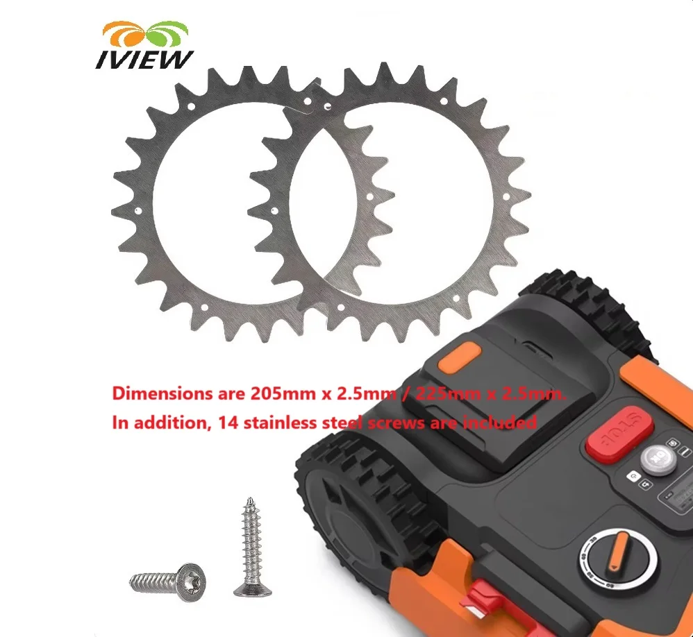 С нашими роботизированными шипами S&ampM для аксессуаров Детали Worx Landroid