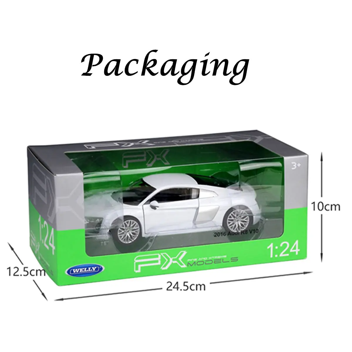 Welly 1:24 Фольксваген Scirocco сплав роскошный автомобиль литье под давлением