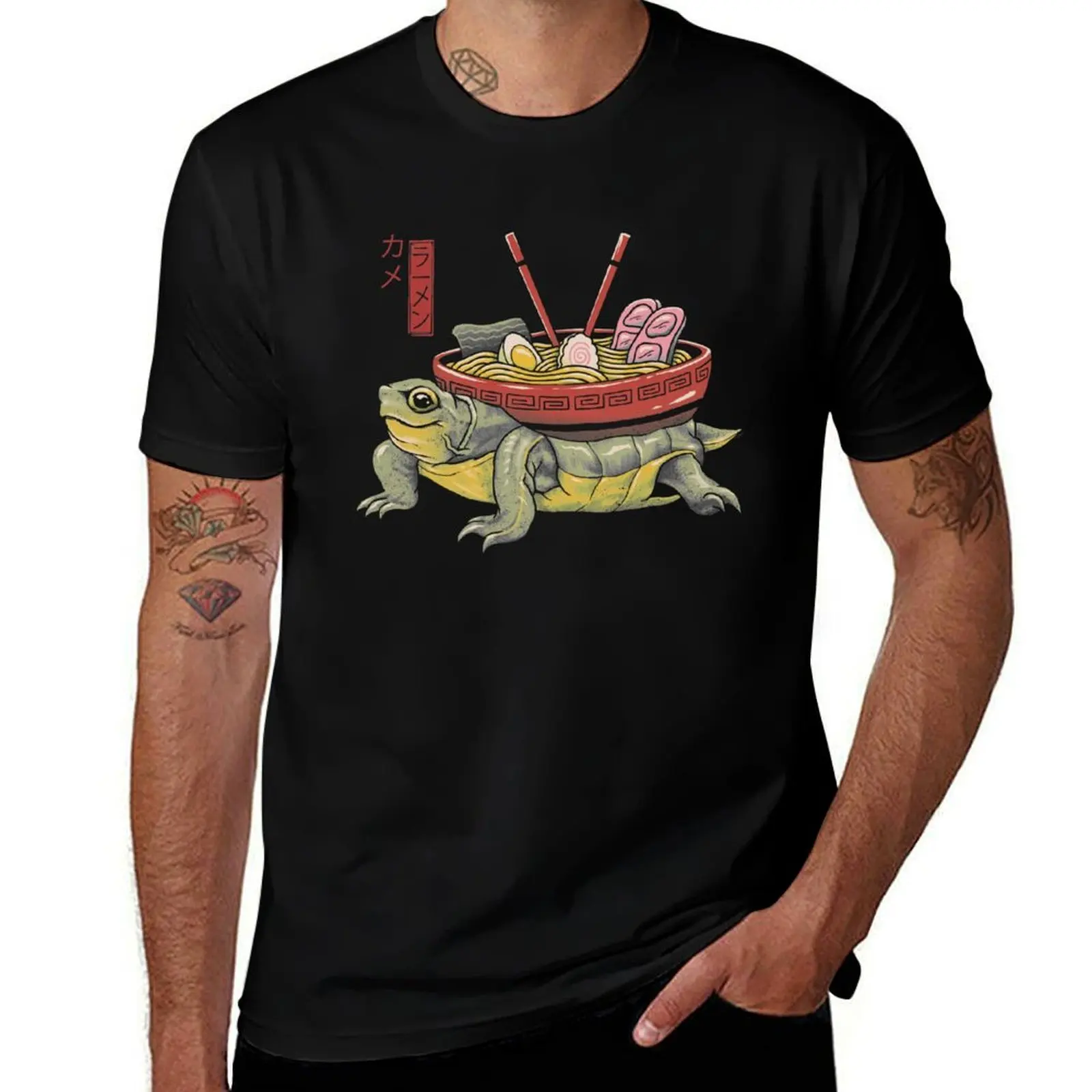 Фото Футболка Kame Ramen – удобная рабочая одежда. №1