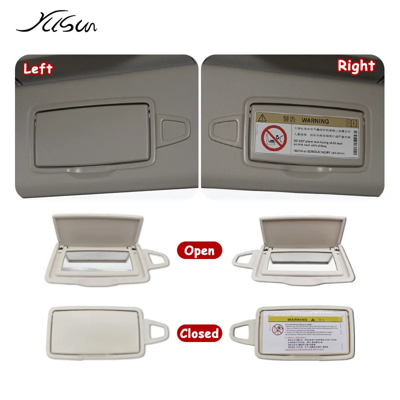 Для Benz W205 W213 W222 Mercedes C E S CLS Class внутренний козырек зеркало для макияжа