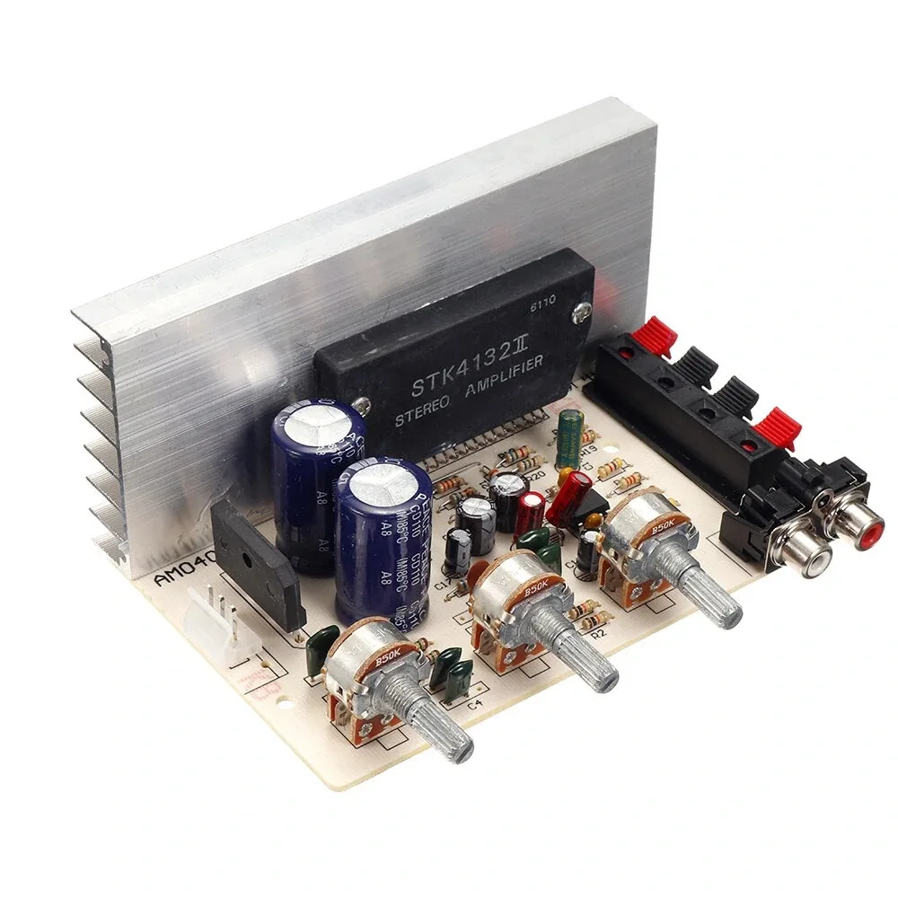 

Sanyo Thick Film Chip 2 X 50W AC15-18V 2.0 Stereo Audio High Power Amplifier Assembled Board E1-006