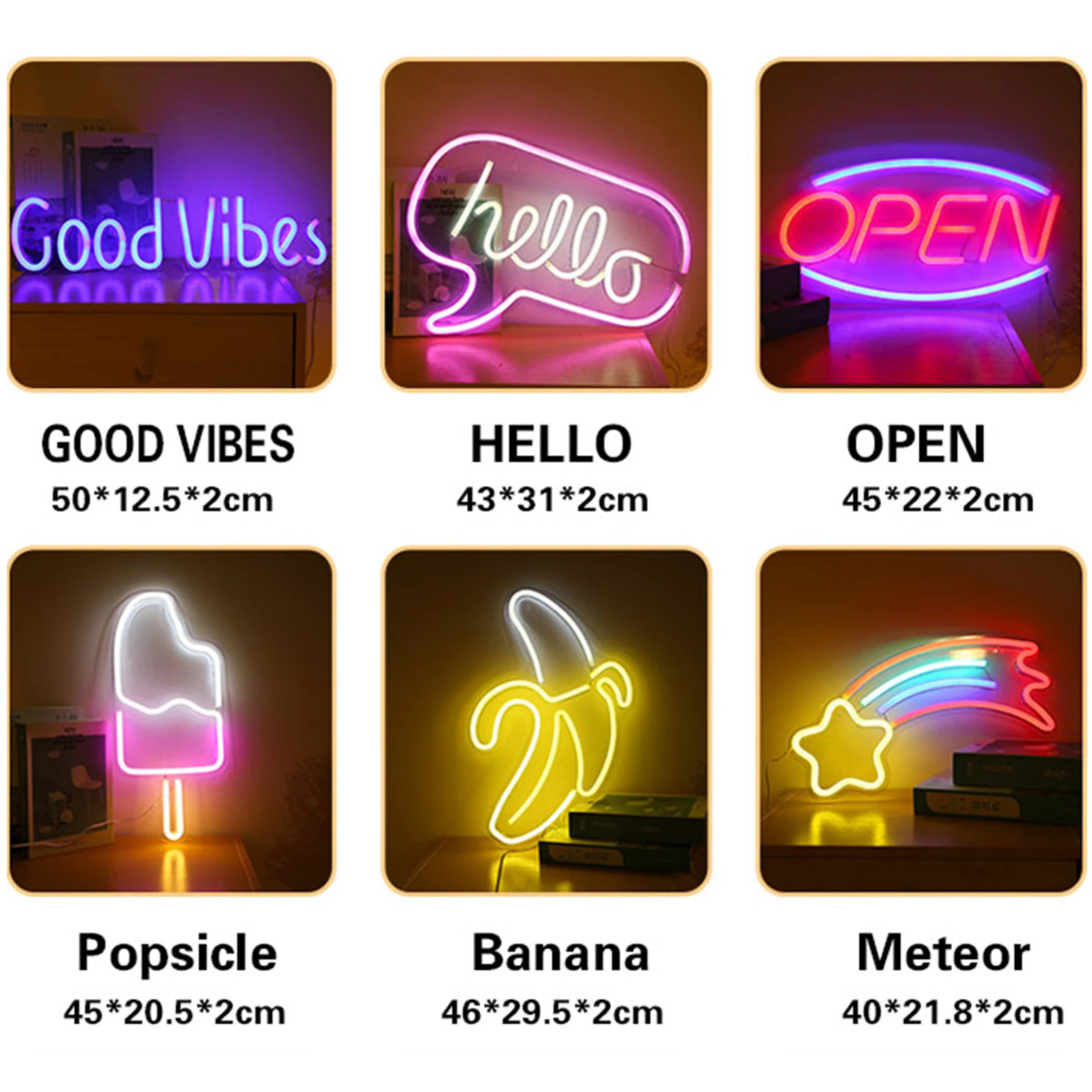 

Светодиодный неоновый светильник, настенный светильник, подвесная Ночная лампа, подарок на Рождество, свадьбу, вечеринку, игровую комнату, ...