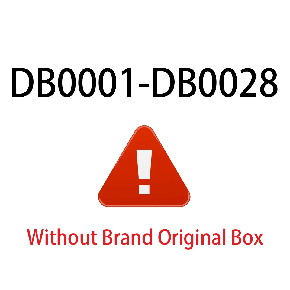 

DB0001-DB0028 без фирменной оригинальной коробки, если вам нужна коробка, вы можете купить ее отдельно