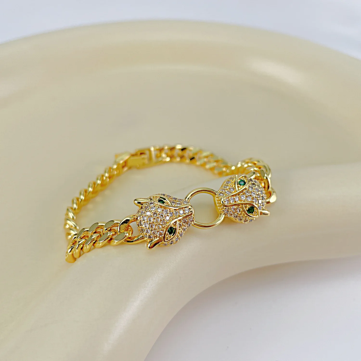 Нишевая индивидуальность большая голова леопарда ювелирные изделия для рук