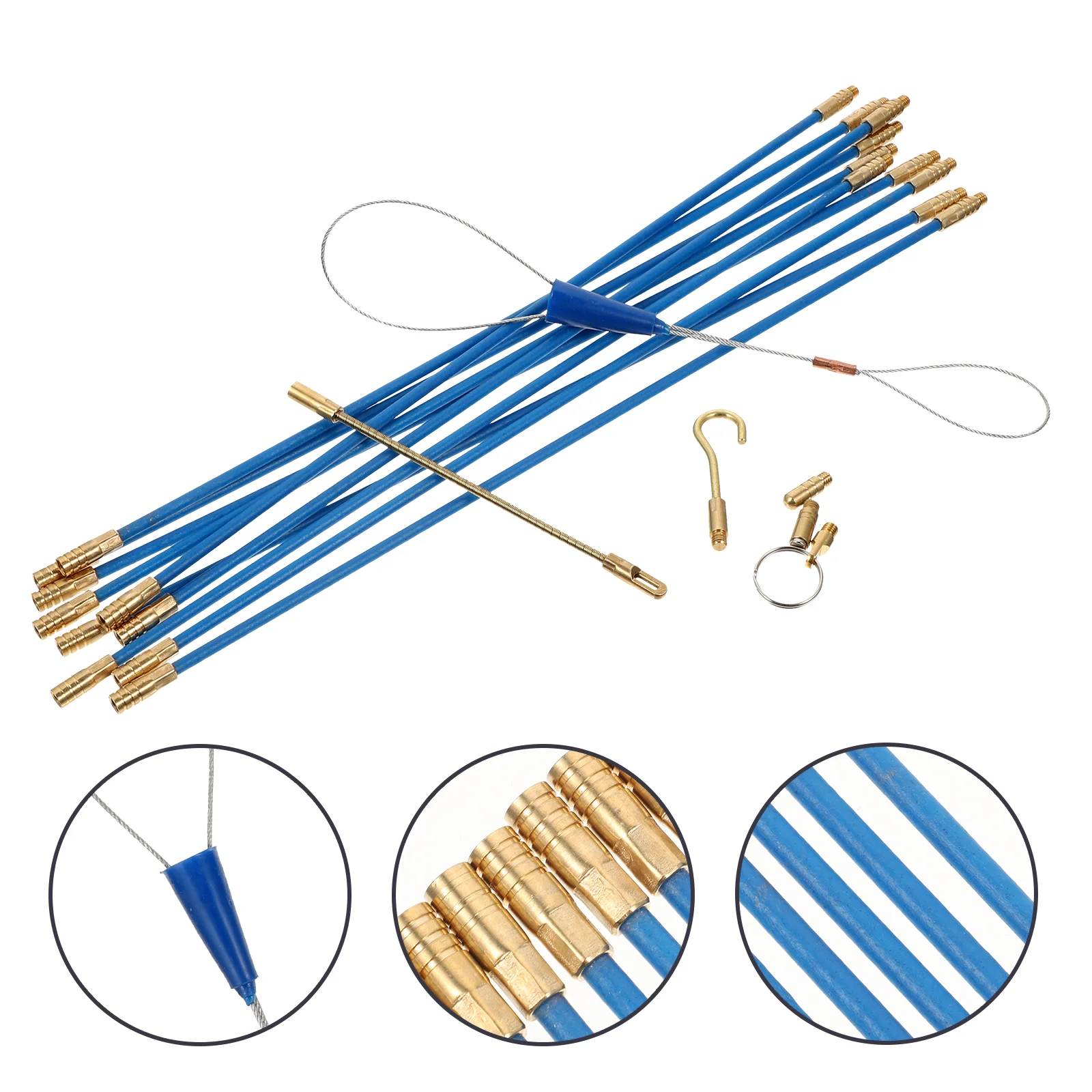 

1 Sets Practical Wire Pulling Tools Glow Rods Fishing Tape