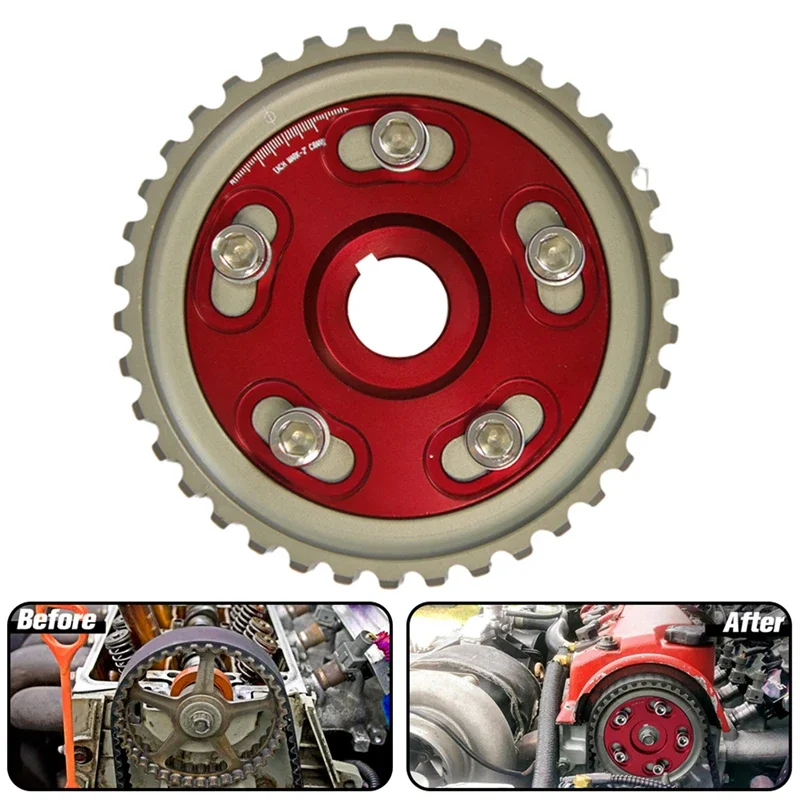 

Регулируемый шкив кулачкового механизма для Honda Civic/CRX D15/D16 88-91 D15/D16 92-95 D16 96-00 Del Sol D15/D16 93-97 SOHC