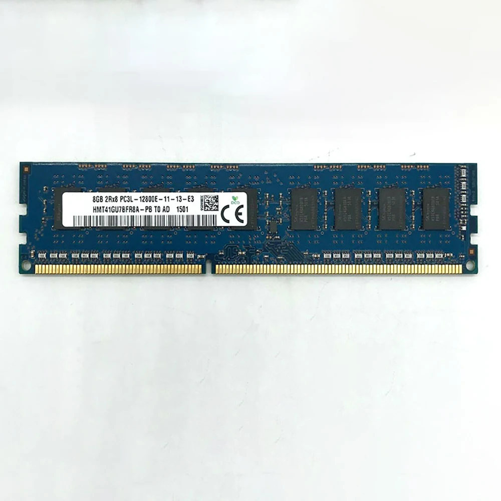 

1 PCS 8GB 2RX8 PC3L-12800E-11-13-E3 HMT41GU7BFR8A-PB HMT41GU7AFR8A-PB 1600 RAM For SK Hynix Memory High Quality Fast Ship