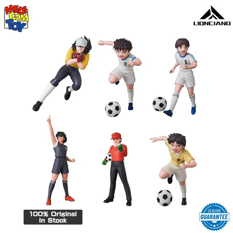 

Original Genuine MEDICOM TOY UDF Captain Tsubasa Anime Ozora Tsubasa Kojiro Hyuga Collectible Model Action Figure Doll Ornament