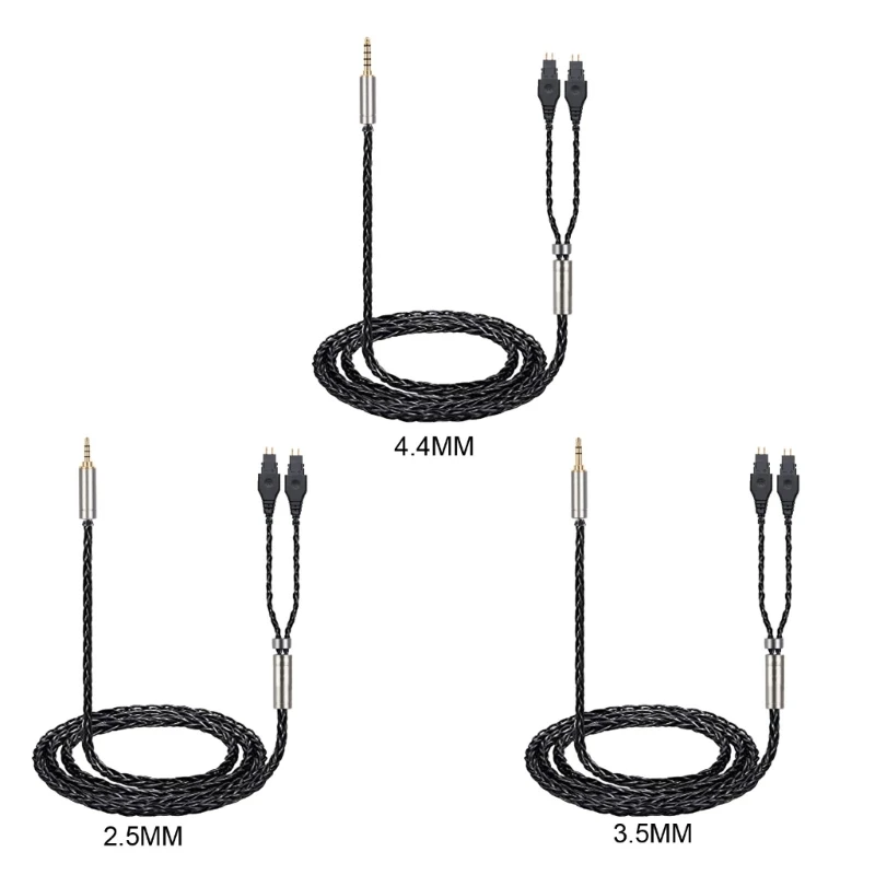 

Обновленный кабель для наушников HD650 HD600 HD660s HD580 с разъемами 4,4 мм/3,5 мм/2,5 мм