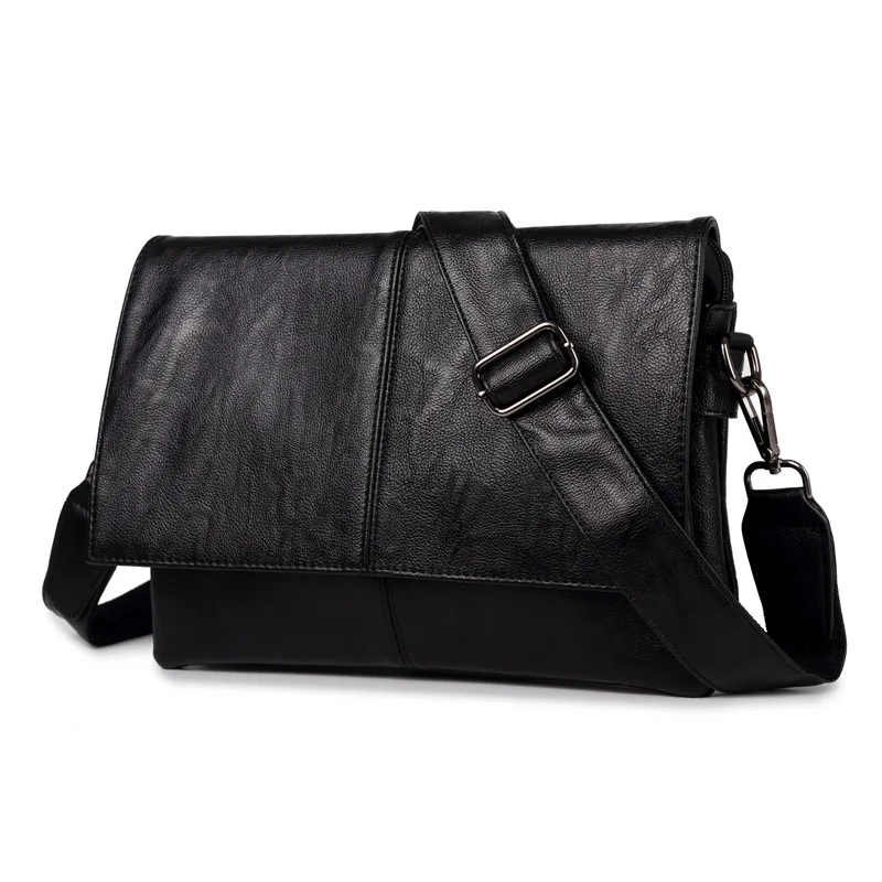 New Large Capacity Men's Shoulder Bag Business Messenger Bag Casual Korean Crossbody Bag For Male