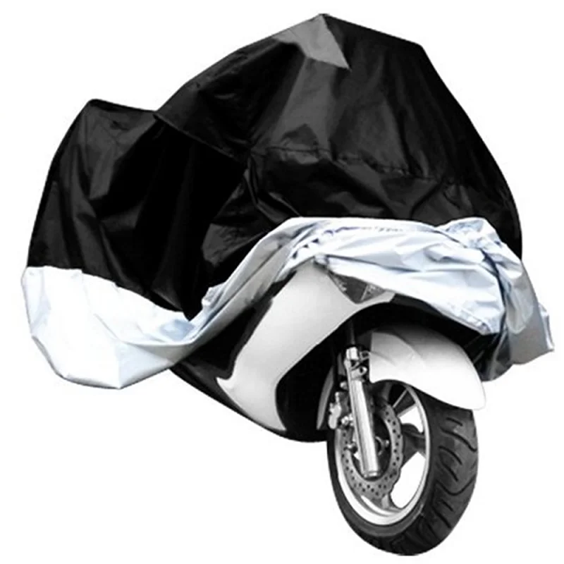 

POSSBAY Outdoor Motorcycle Covers Moped Scooter Waterproof Rain UV Prevention for Honda Harley Yamaha ATV Dustproof Covering