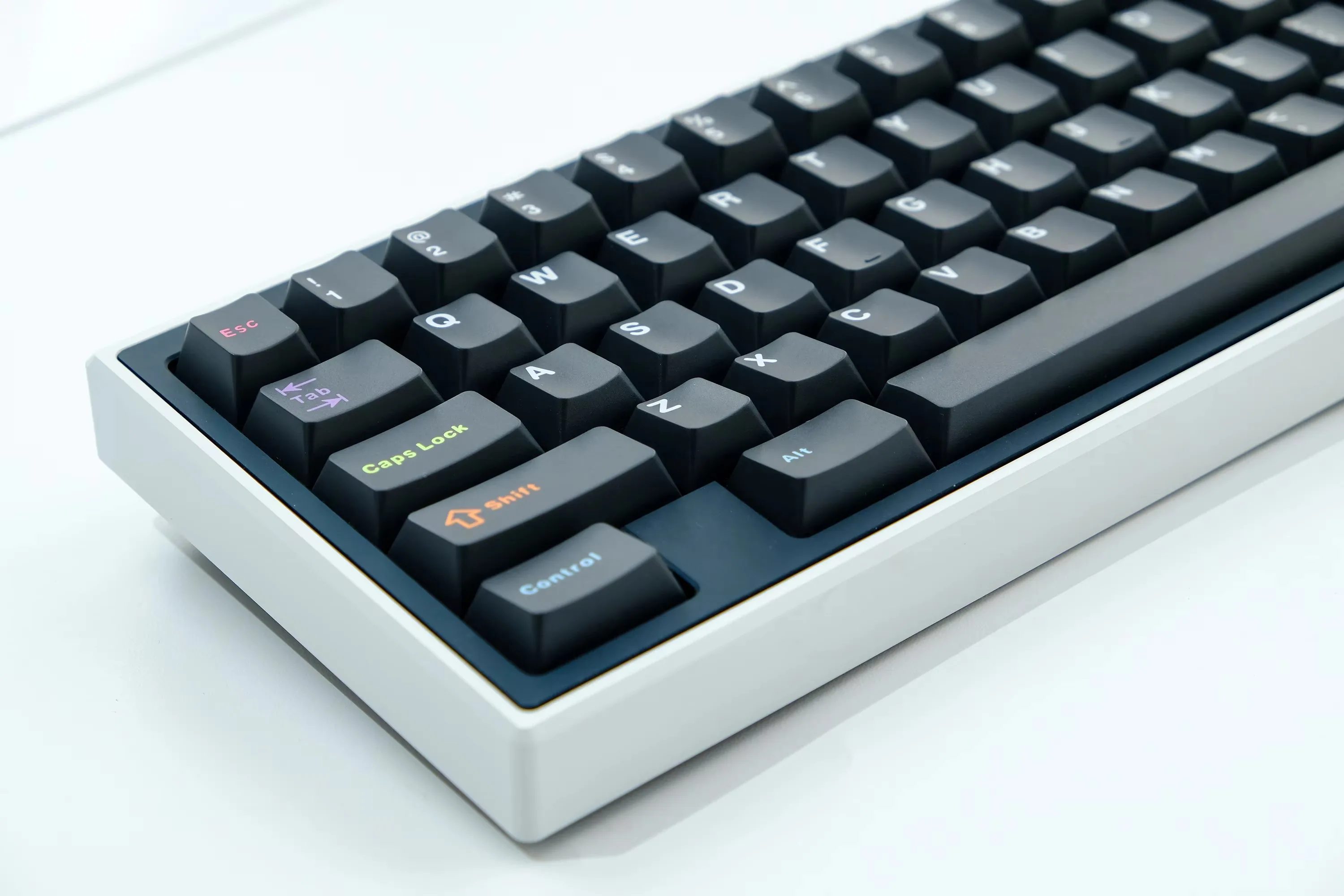 Фото Новое поступление, 1 комплект колпачков для клавиш GMK Oblivion, колпачки для клавиш из АБС-пластика с профилем Cherry XDA для 61 64 68 84 87 96 980 GMK POB №4