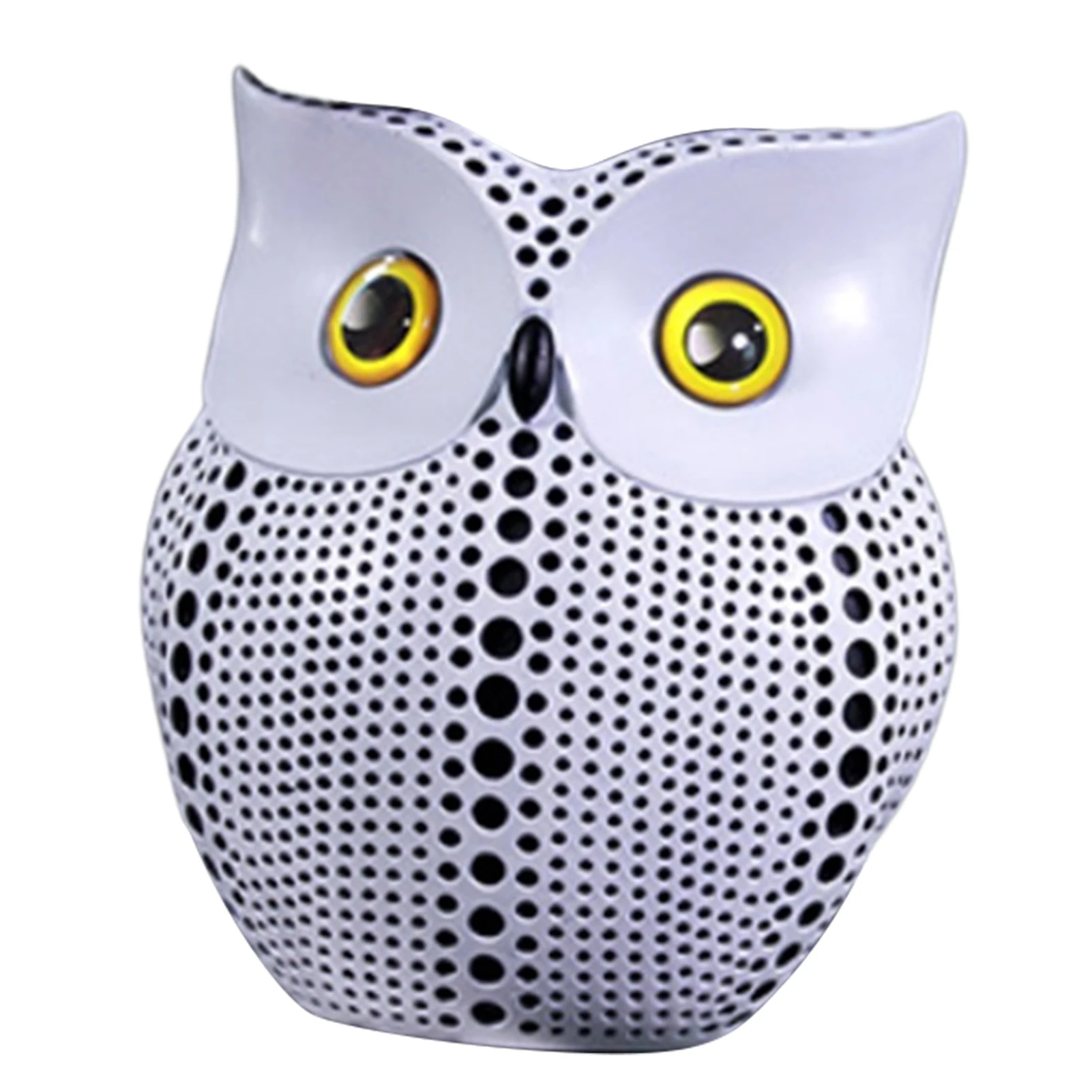 

Owl Vase Animal Sculpture Decor Nordic Owl Resin Vase Ornaments Desktop Bookcase Shelf Porch Creative Decorations Adorable Owl